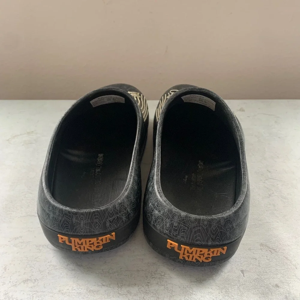 Disney Nightmare Before Christmas Jack Skellington Clog Black Women 8 US 40.5 EU